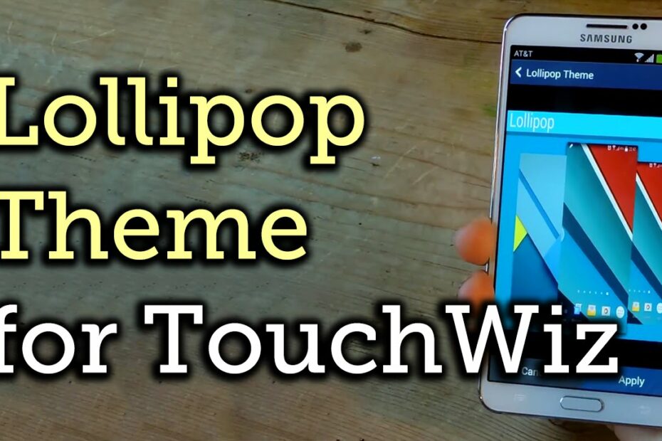 Get The Lollipop Theme For Touchwiz On Your Samsung Galaxy Note 3 [How-To]  - Youtube