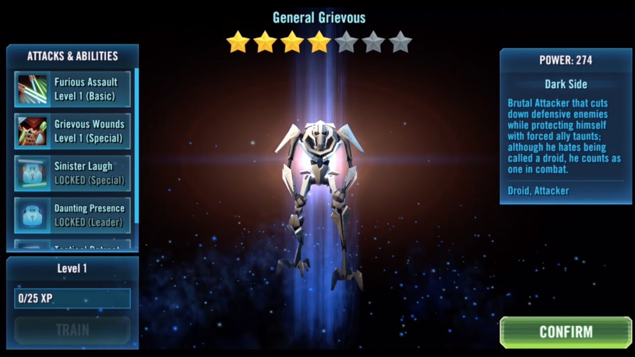 How To Get General Grievous Swgoh