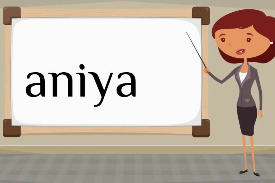 How To Say Aniya In Spanish? Update New