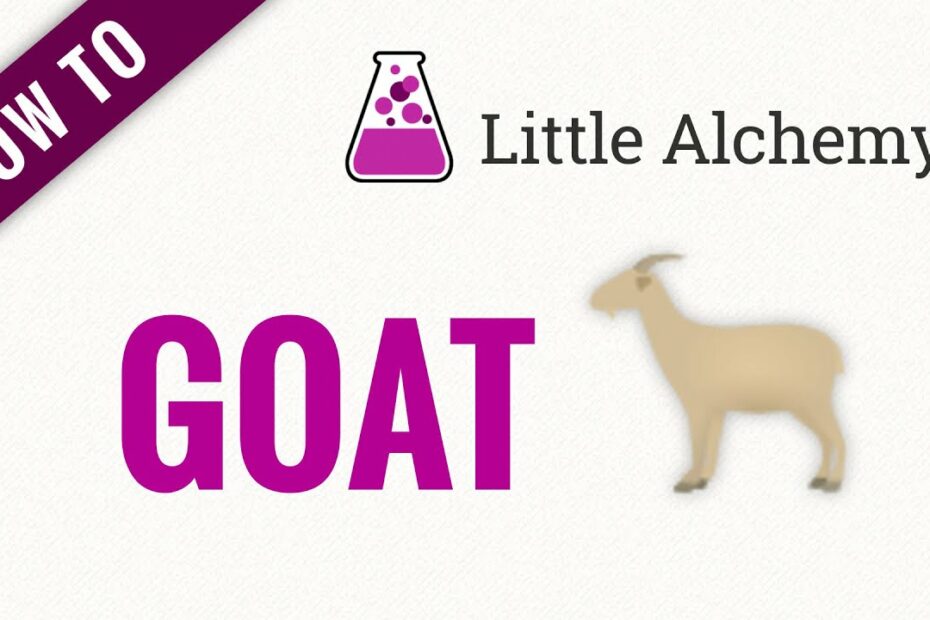 How To Make Goat In Little Alchemy? Update New