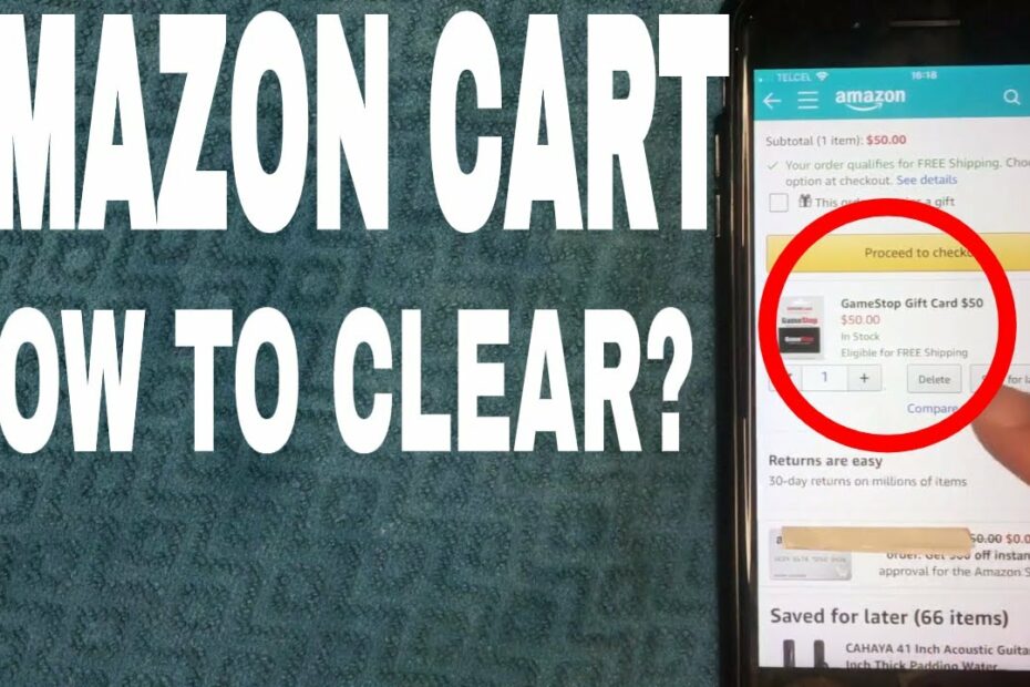 How To Empty Amazon Cart? Update New