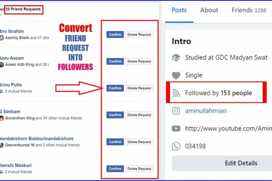 How To Turn Your Facebook Friends Into Followers