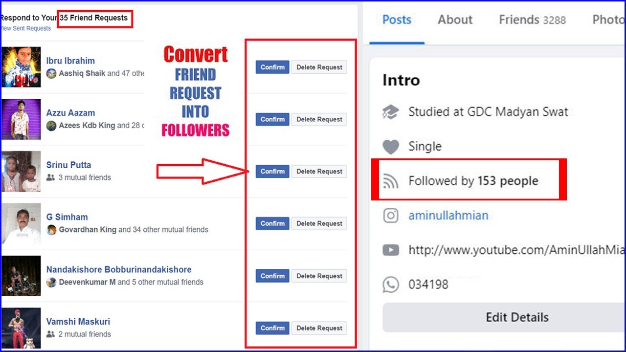 How To Turn Your Facebook Friends Into Followers