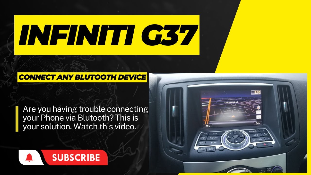 How To Connect Phone To Infiniti