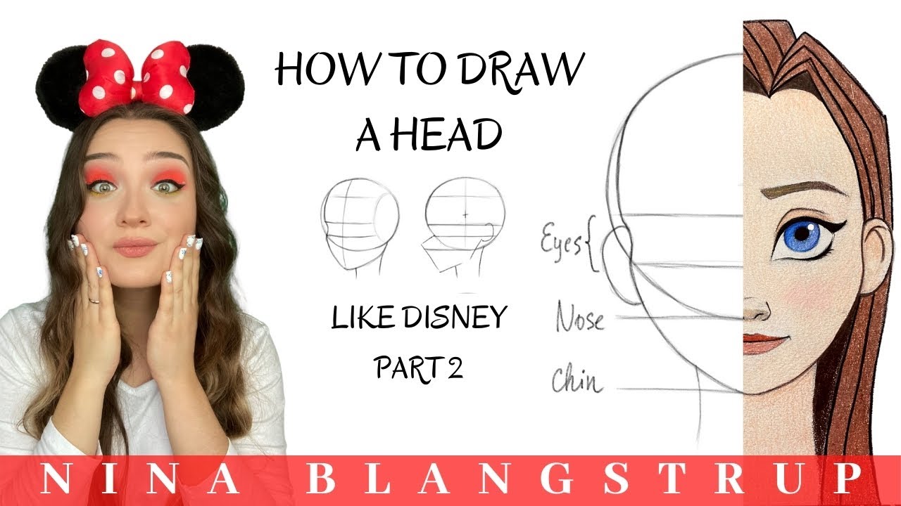 How To Draw Yourself As A Disney Princess