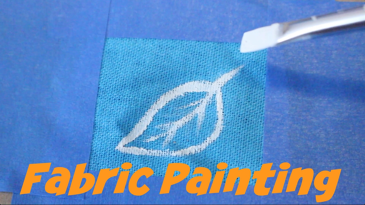 How To Paint Stretchy Fabric