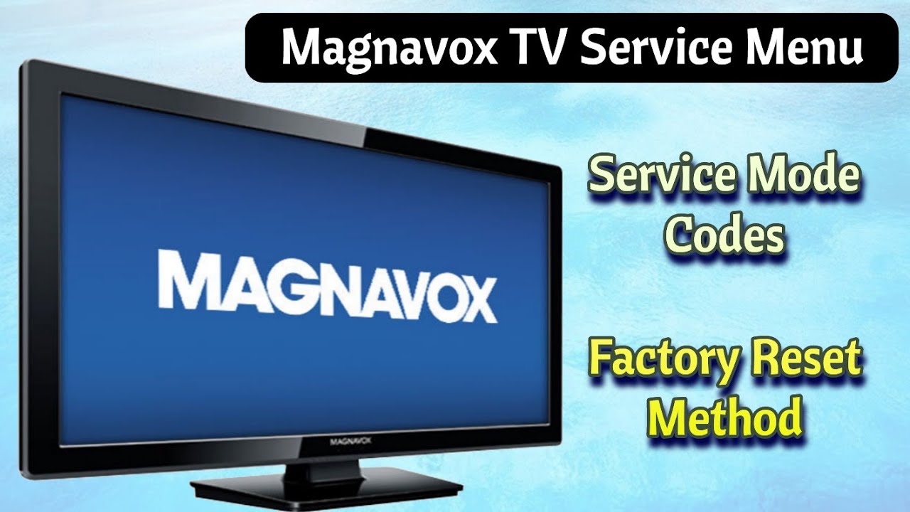 How To Reset A Magnavox Flat Screen Tv