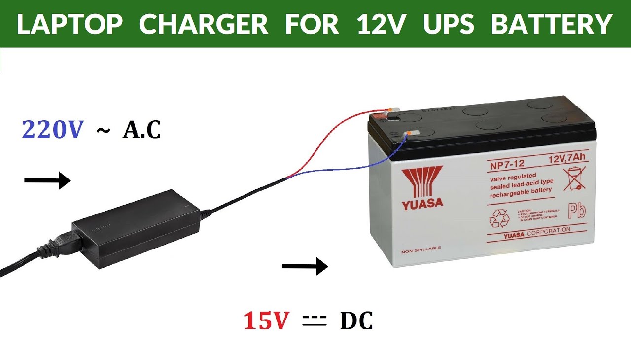 How To Charge 12V 9Ah Battery
