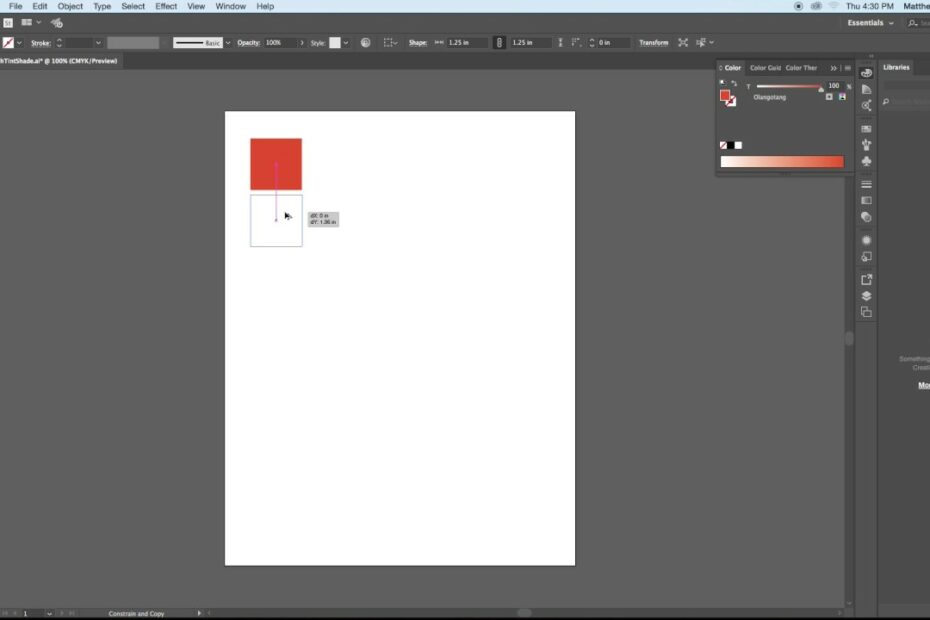 How To Make A Tint Swatch In Illustrator