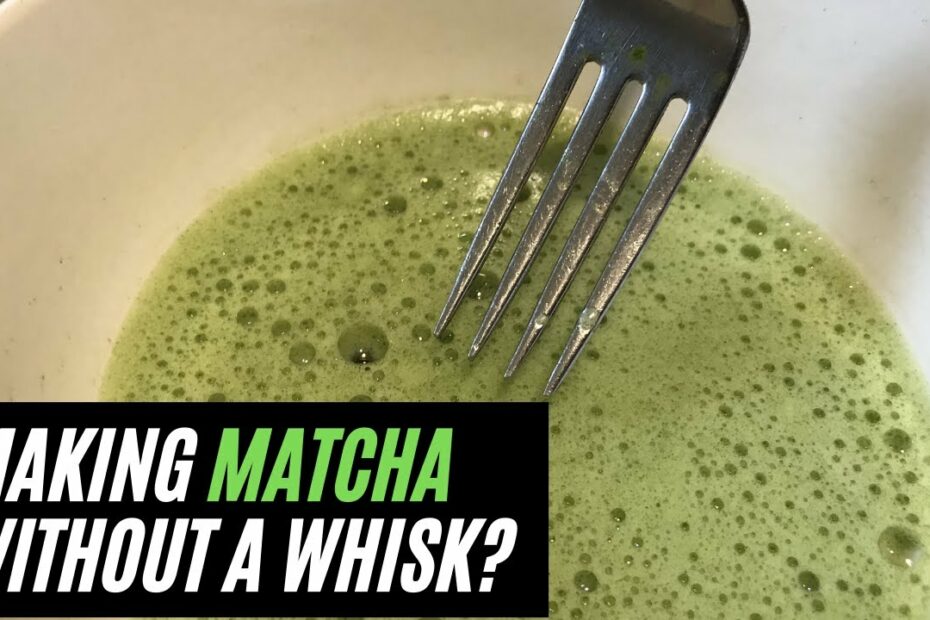 How To Mix Matcha Without A Whisk
