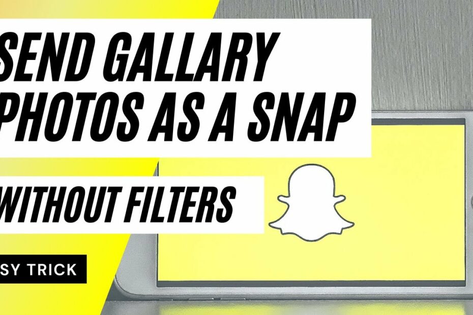 How To Hide What Filter You Used On Snapchat 2021