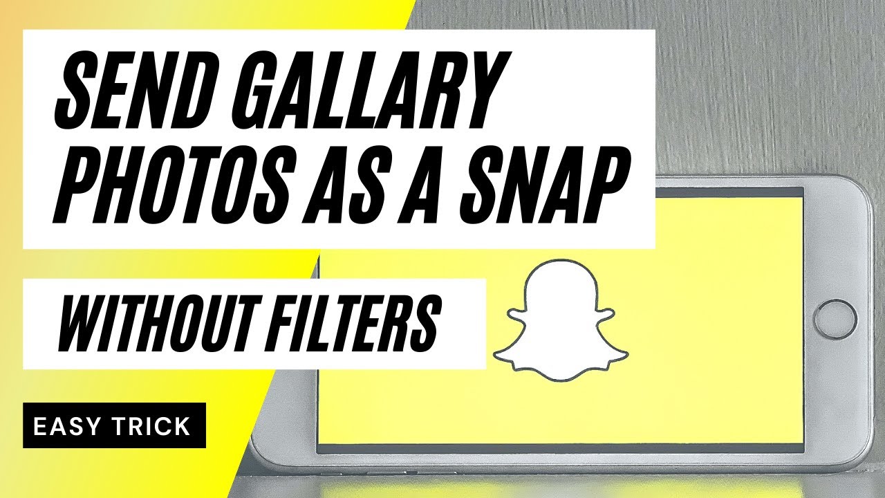 How To Hide What Filter You Used On Snapchat 2021
