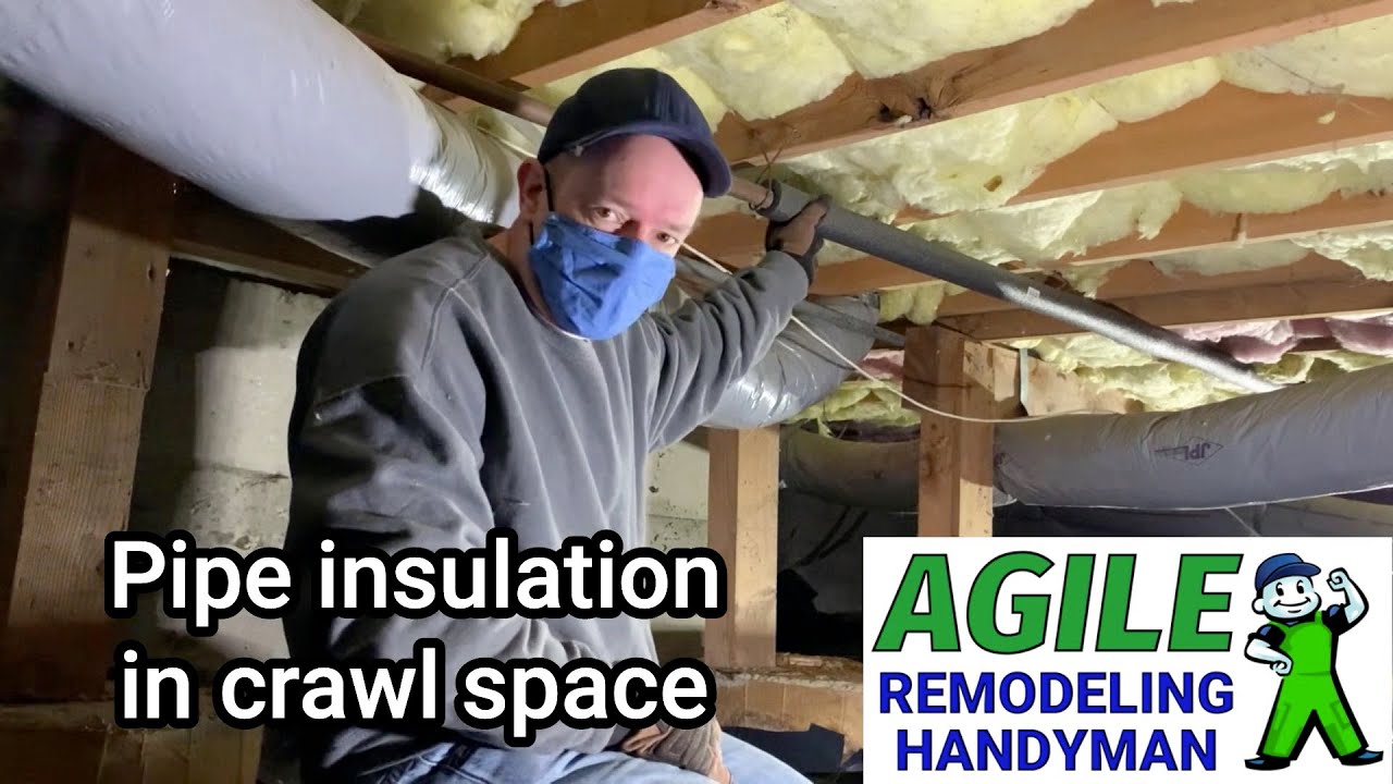 How To Insulate Pex Pipe In Crawl Space