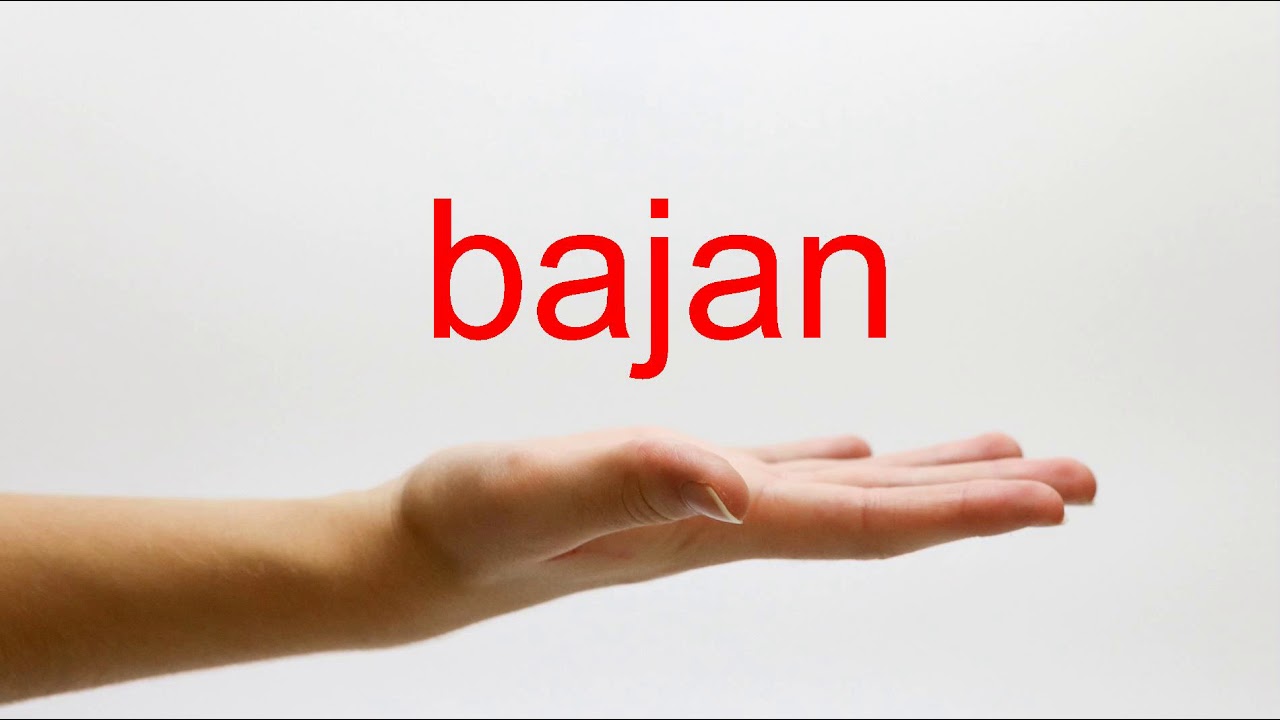 How To Pronounce Bajan