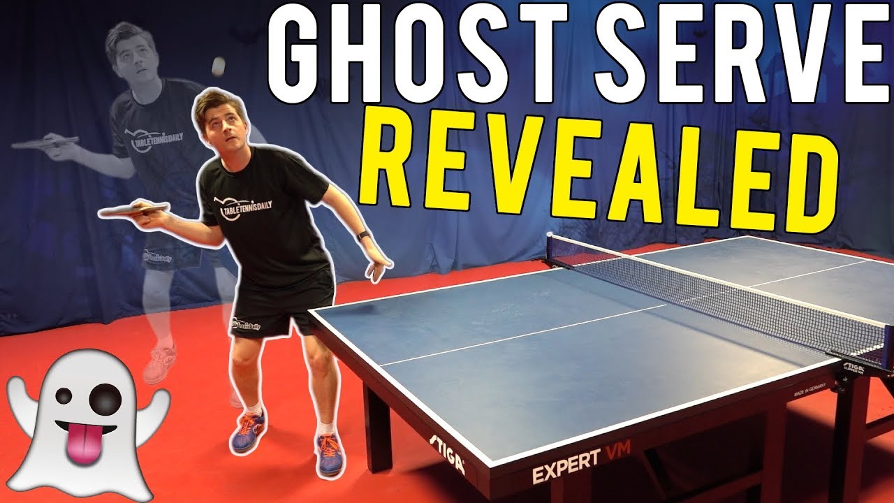 How To Do Ghost Serve In Table Tennis