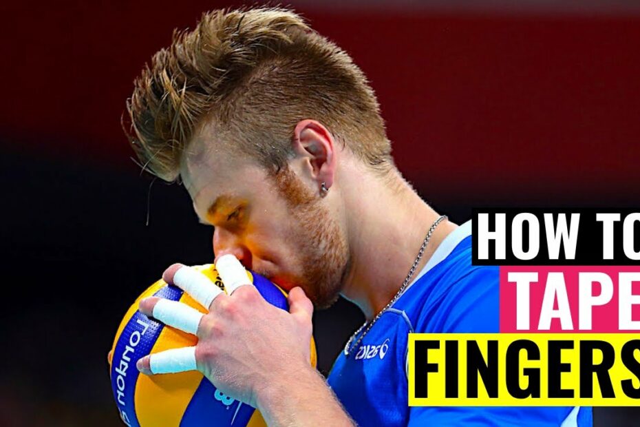 How To Tape Fingers For Volleyball Setter? New