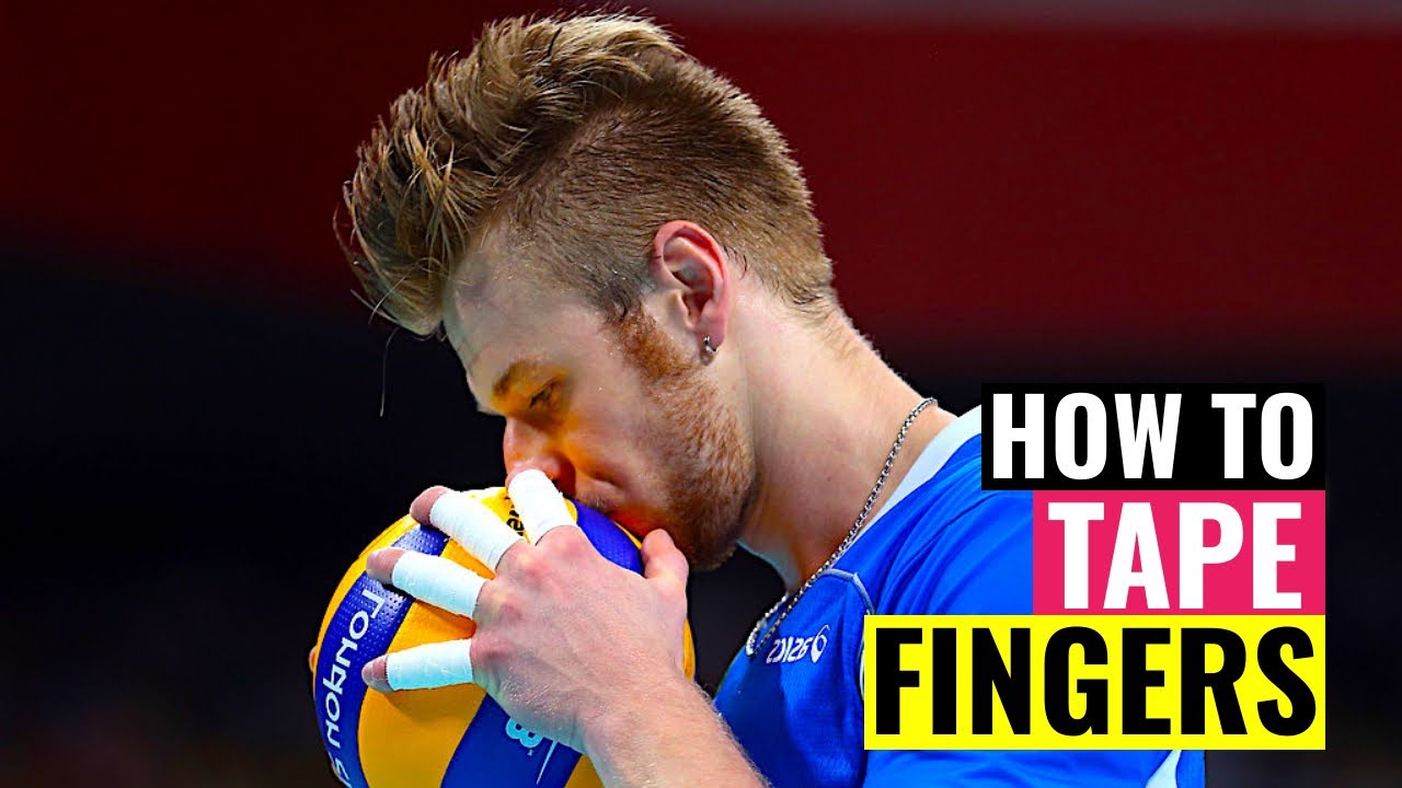 How To Tape Fingers For Volleyball Setter