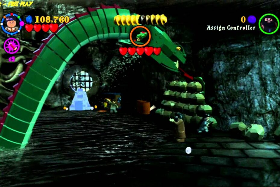 How To Get Past The Basilisk In Lego Harry Potter? Update