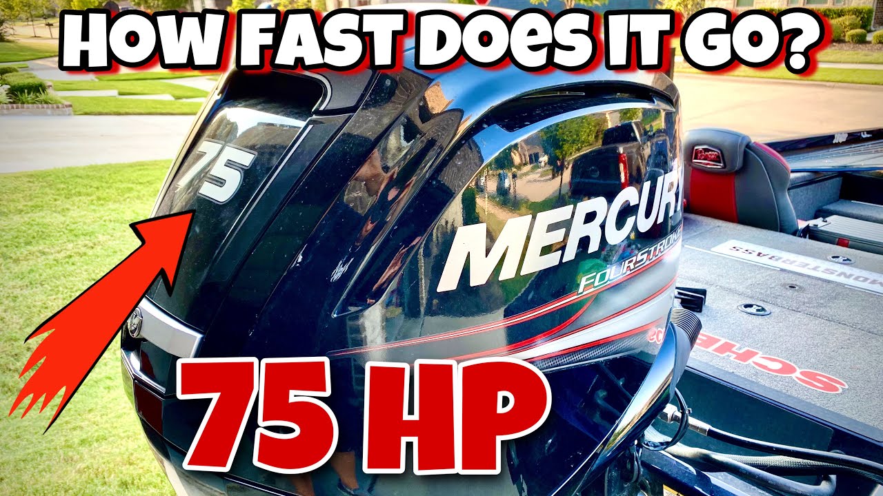 How Fast Will A 75 Hp Mercury Go