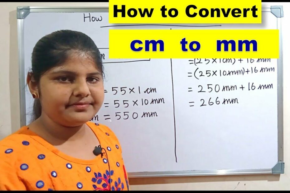 6Cm Is How Many Mm