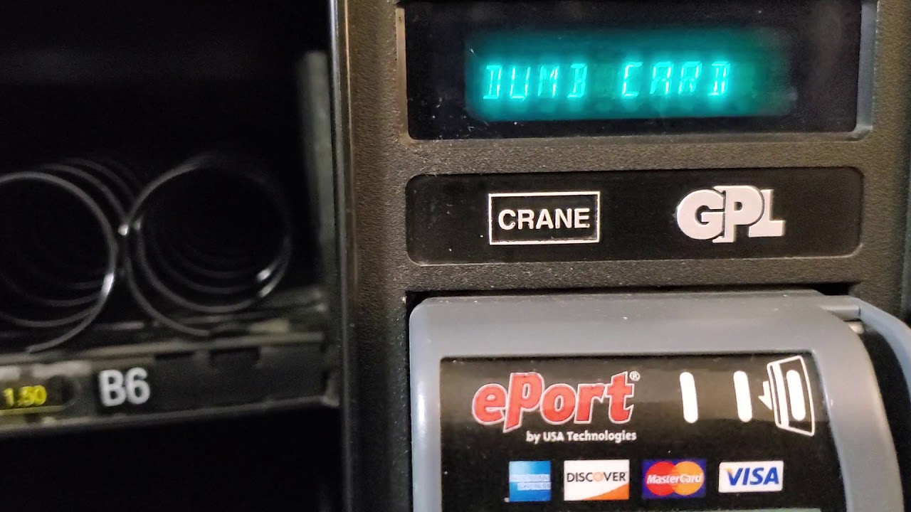 How To Reset Vending Machine Card Reader