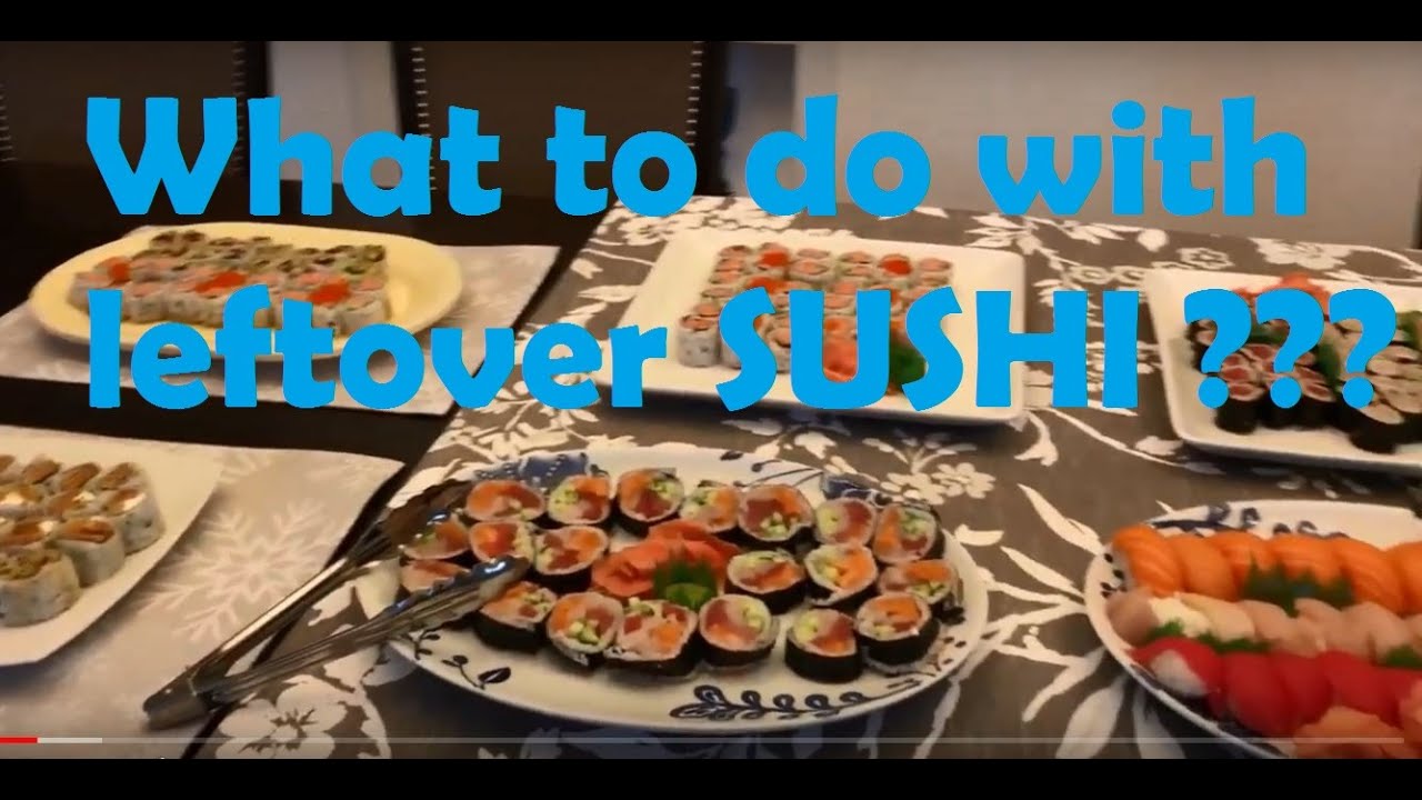 How To Eat Refrigerated Sushi