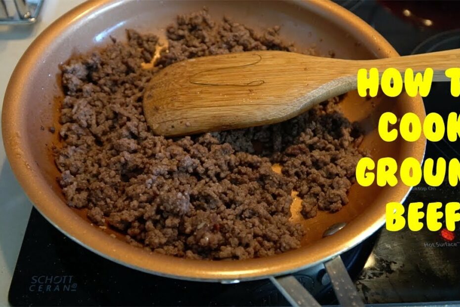 How To Measure 1 Pound Of Ground Beef
