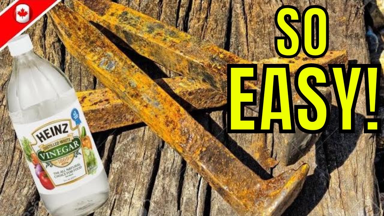 How To Remove Rust From Railroad Spikes