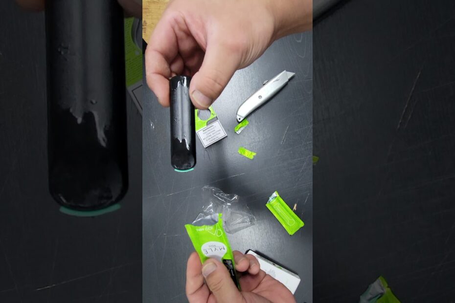 How To Open A Myle Disposable
