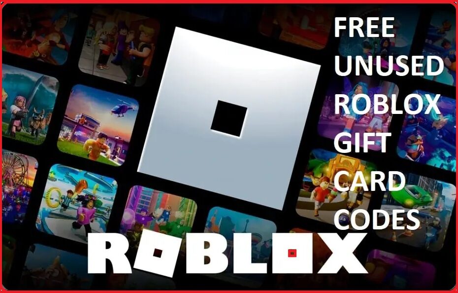 Free Unused Roblox Gift Card Codes 2023 [August Updated List] - Apexpay