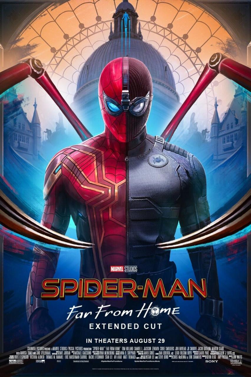 Spiderman Far From Home Movie Poster (Ext) - Tom Holland - 11 X 17 Inches |  Ebay