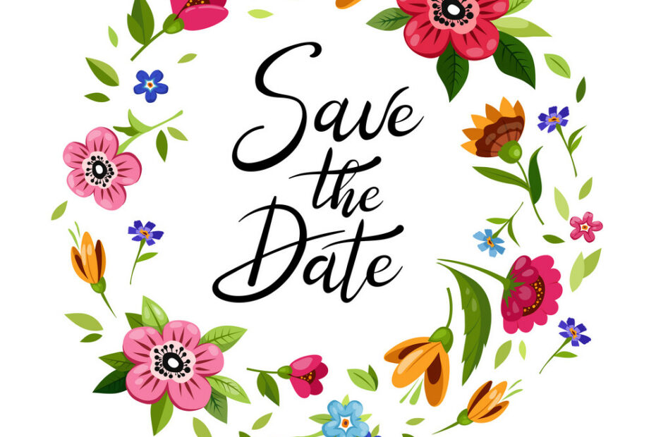 Flower Save The Date: Khắc Họa Ngày Trọng Đại Với Vẻ Đẹp Hoa