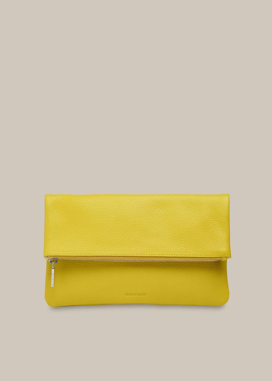 Lime Chapel Foldover Clutch | Whistles |