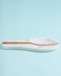 Marble And Wood Spoon Rest: A Stylish Kitchen Essential