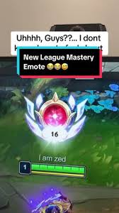 League Of Legends Mastery Emote: Show Off Your Skill